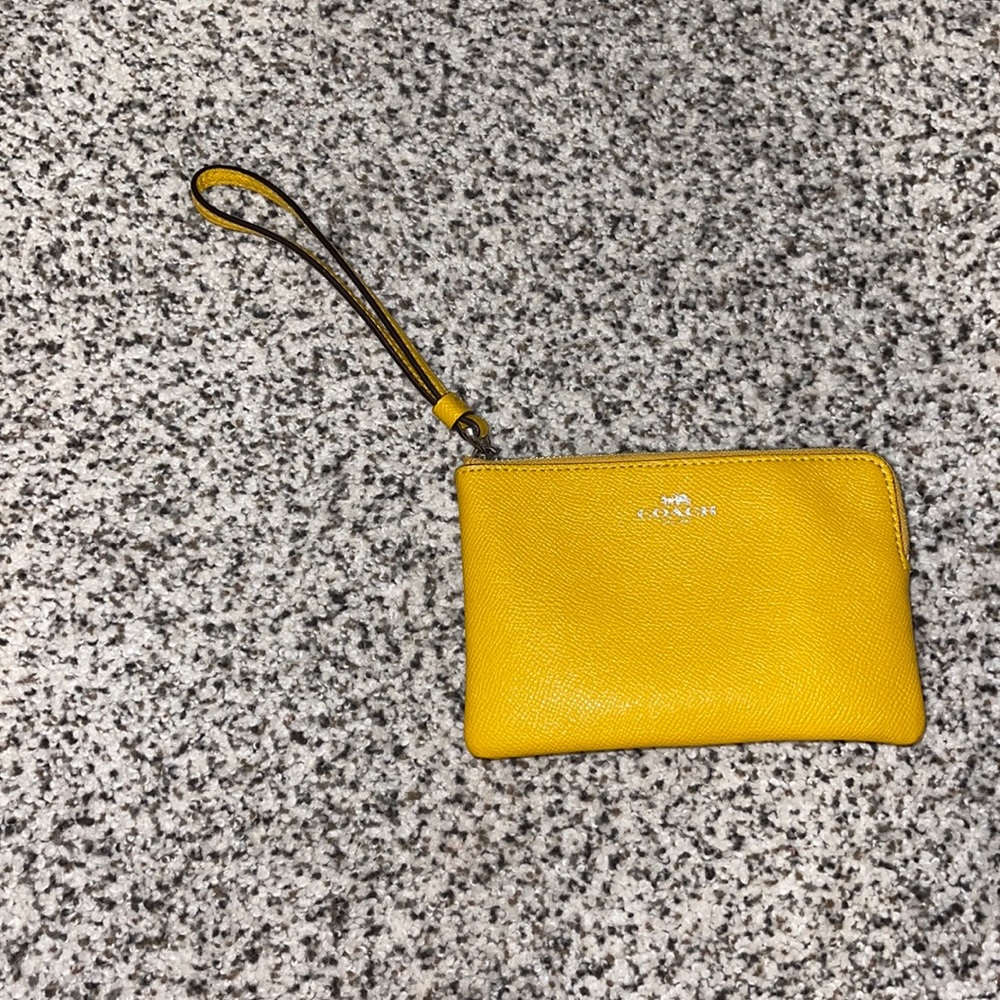 Coach wrist wallet
